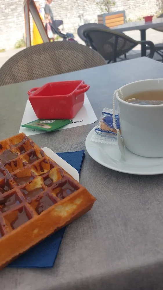 Gaufre Au Chocolat Maison